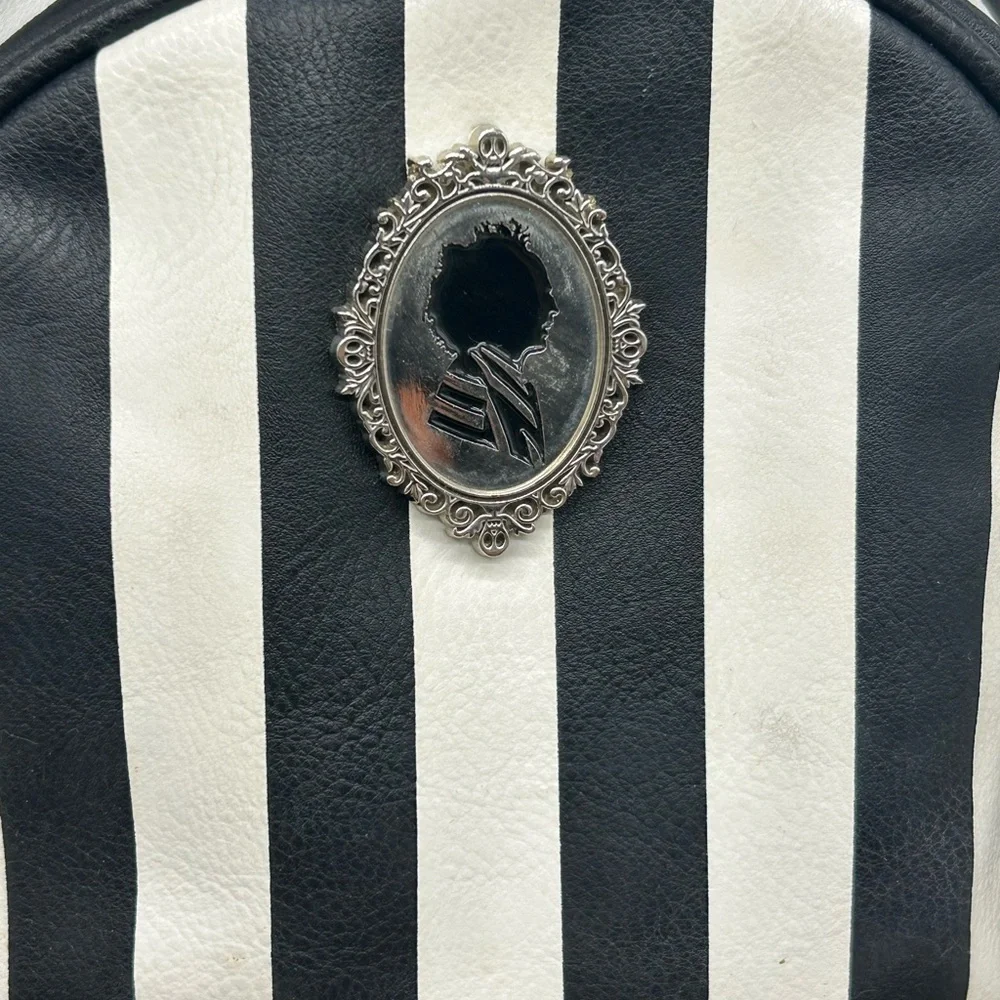 Beetlejuice Striped Mini‎ Backpack - BoxLunch Exclusive.